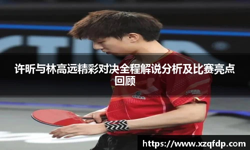 许昕与林高远精彩对决全程解说分析及比赛亮点回顾